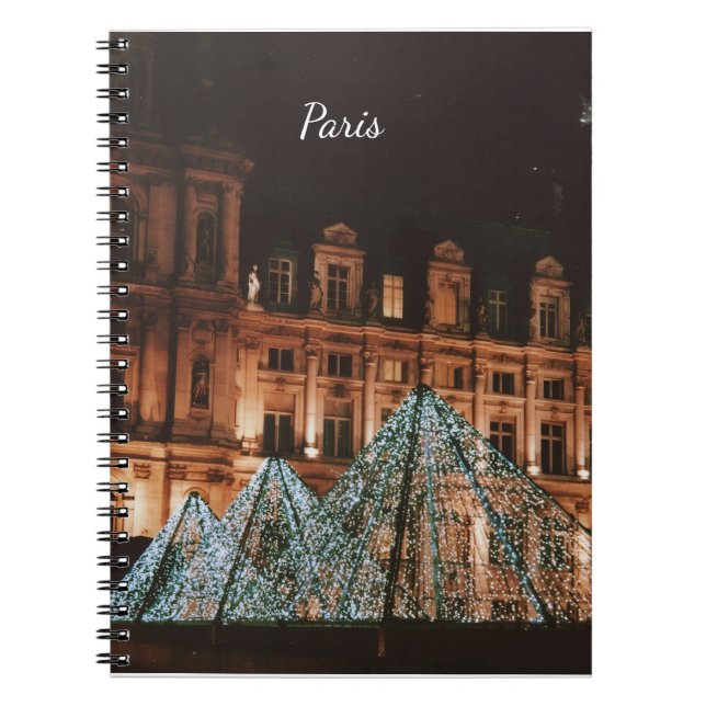 Cuaderno El Louvre, París, Francia (Frente)