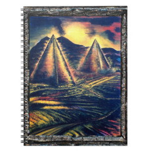 Cuaderno El lugar de descanso, pirámides