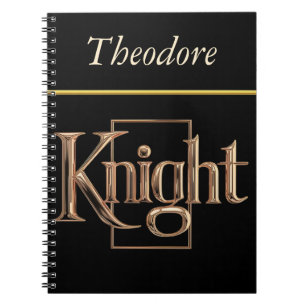 Cuaderno El lujoso Emblem Noble Knight
