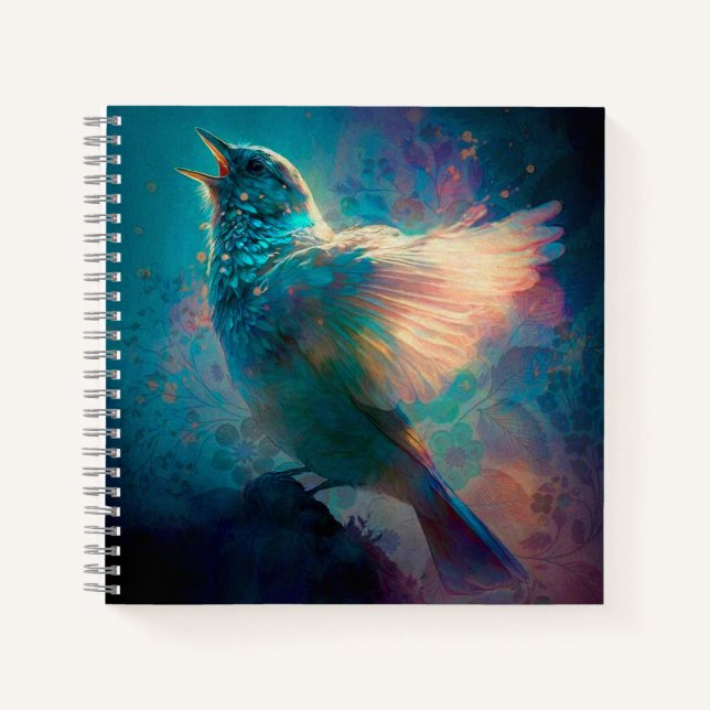 Cuaderno El Mágico Songbird Cantando Su Canción (Anverso)