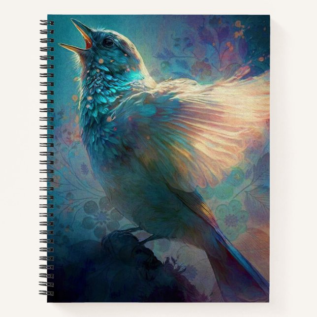 Cuaderno El Mágico Songbird Cantando Su Canción (Anverso)