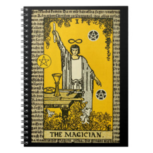 Cuaderno El mago Tarot