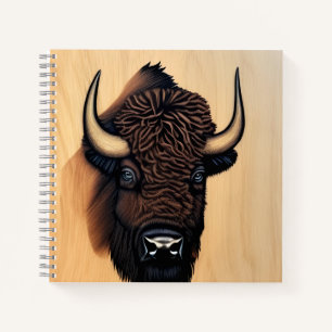 Cuaderno El Majestuoso Bison - Un Símbolo De Poder Y Libert