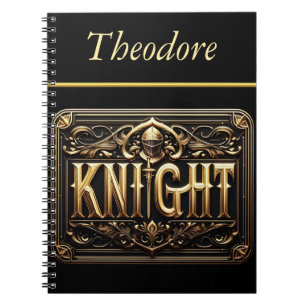Cuaderno El majestuoso emblema de Knight