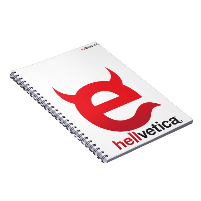 Cuaderno ¡El mal vive! Etiqueta (Lado Derecho)