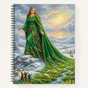 Cuaderno El Manto de Brígida (Trayendo la Primavera)