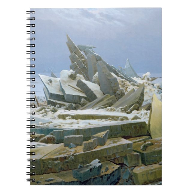Cuaderno El mar polar, 1824 (Frente)