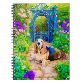 Cuaderno El matorral de Basset en un jardín secreto