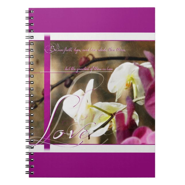 Cuaderno El mayor de estos es el Amor (Frente)