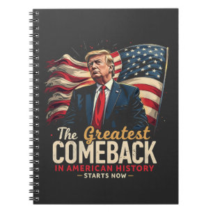 Cuaderno El mayor regreso de Trump en la historia de Estado