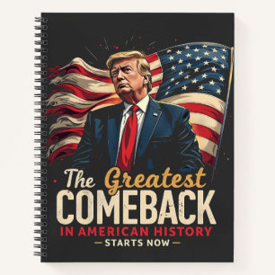 Cuaderno El mayor regreso de Trump en la historia de Estado