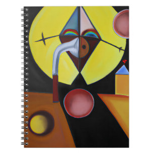 Cuaderno El Médico de la peste - Pintura de petróleo