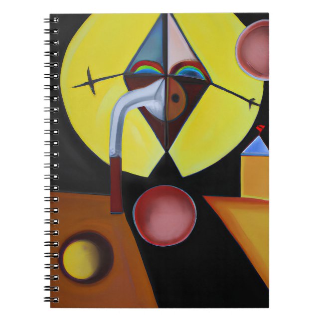 Cuaderno El Médico de la peste - Pintura de petróleo (Frente)