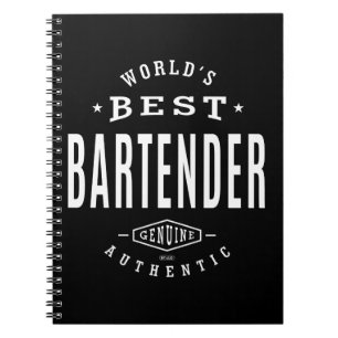 Cuaderno El mejor barman del mundo