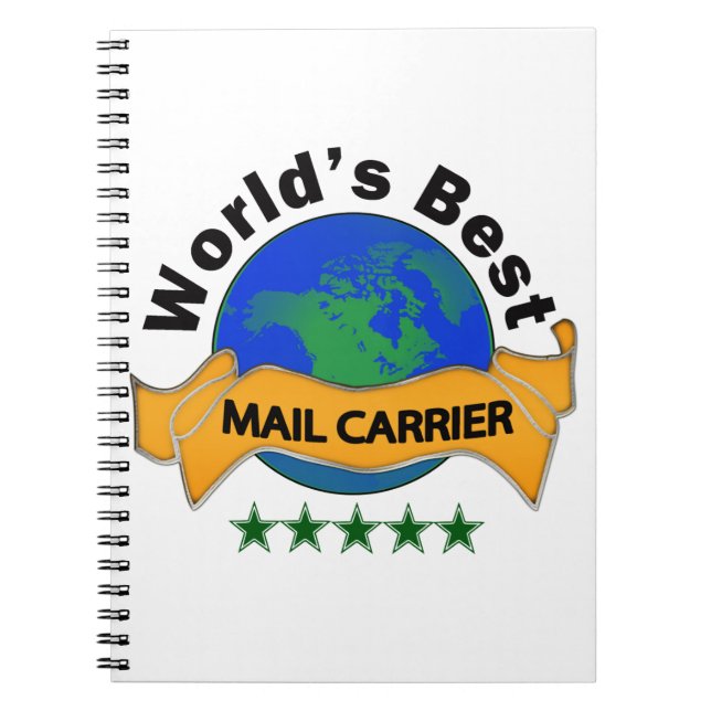 Cuaderno El mejor cartero del mundo (Frente)