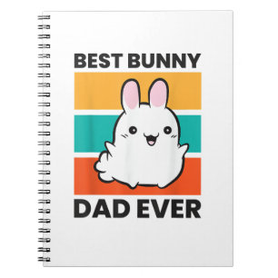 Cuaderno El mejor conejo de papá nunca conejo lindo conejo