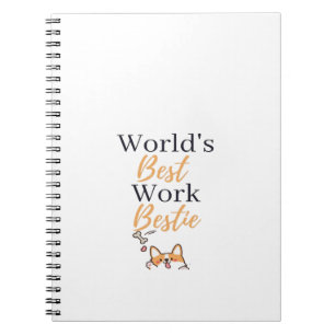 Cuaderno El Mejor Coworker En El Gráfico Mundial