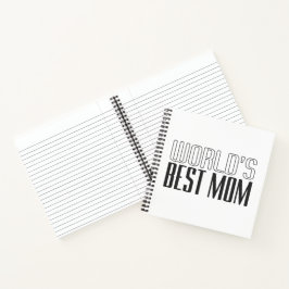 Cuaderno El mejor día del mundo para las madres | Portátil