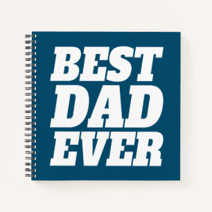 Cuaderno El mejor día del padre nunca antes   Portátil