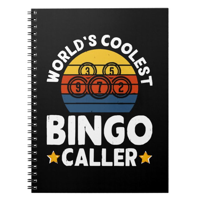 Cuaderno El mejor jugador de bingo del mundo (Frente)