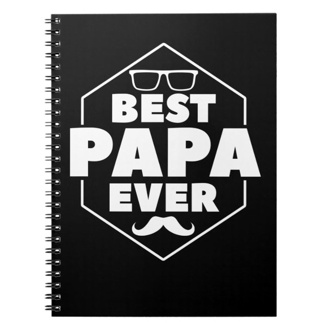 Cuaderno El mejor padre asombroso (Frente)