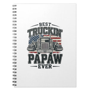 Cuaderno El mejor Papá camionero jamás Vintage camionero Ve