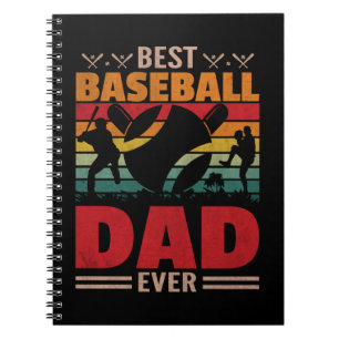 Cuaderno El mejor papá de béisbol de la historia