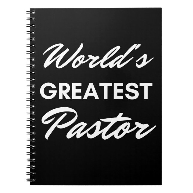 Cuaderno El mejor pastor del mundo (Frente)