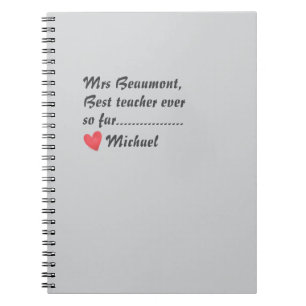 Cuaderno El Mejor Profesor Divertido Hasta Ahora