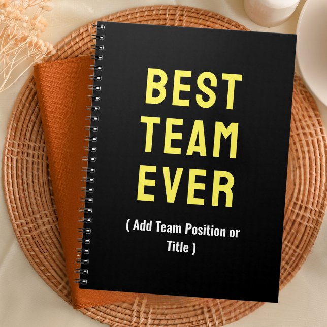 Cuaderno El mejor regalo de trabajo en equipo para empleado (Subido por el creador)