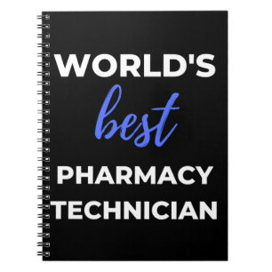 Cuaderno El mejor técnico de farmacia del mundo