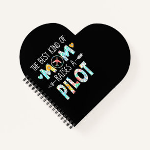 Cuaderno El Mejor Tipo De Mamá Que Levanta El Piloto Mejor