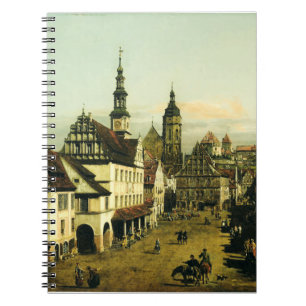 Cuaderno El Mercado de Pirna por Bernardo Bellotto