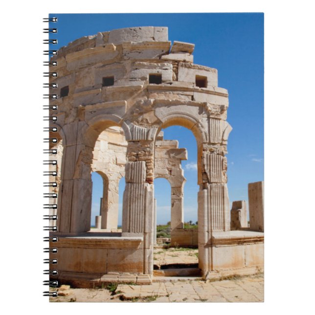 Cuaderno El Mercado, Leptis Magna, Distrito Al Khums (Frente)