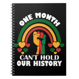 Cuaderno El mes no puede mantener nuestra historia