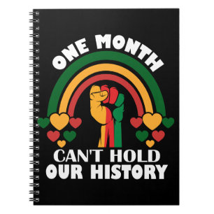 Cuaderno El mes no puede mantener nuestra historia