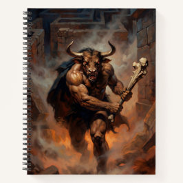 Cuaderno El Minotauro Enorme del Laberinto