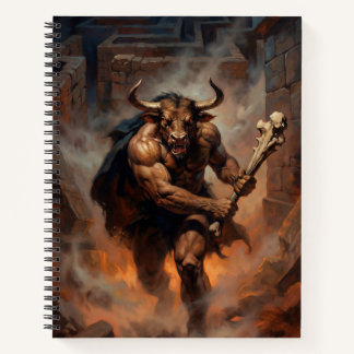 Cuaderno El Minotauro Enorme del Laberinto