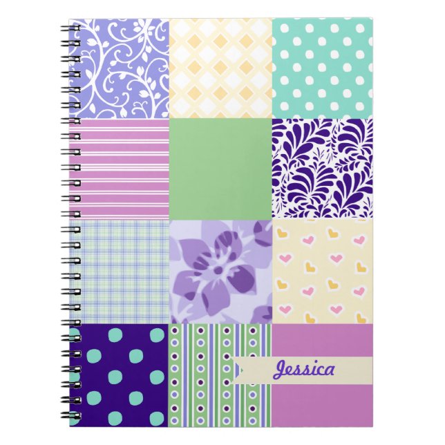 Cuaderno El modelo femenino personalizado ajusta el edredón (Frente)