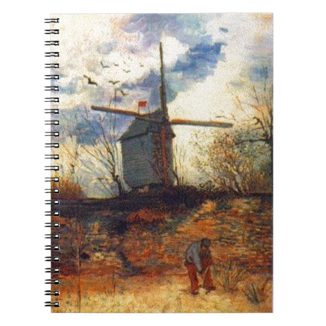 Cuaderno El Molino de la Galette Van Gogh (Frente)
