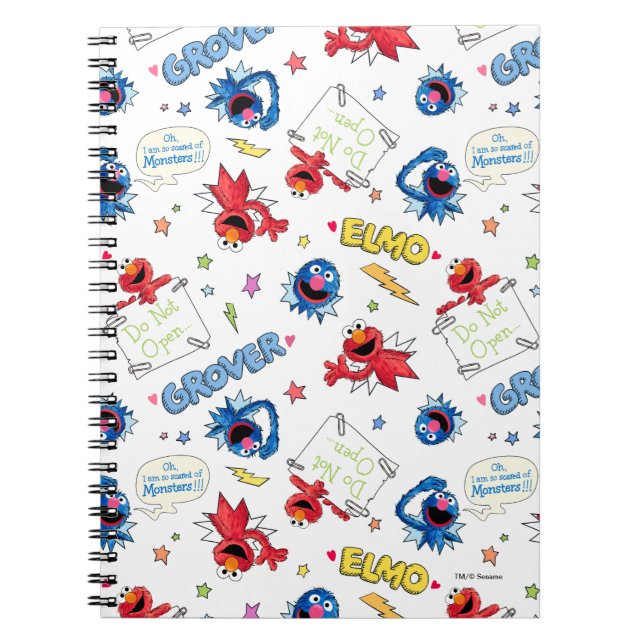 Cuaderno El monstruo al final de este patrón de historias (Frente)