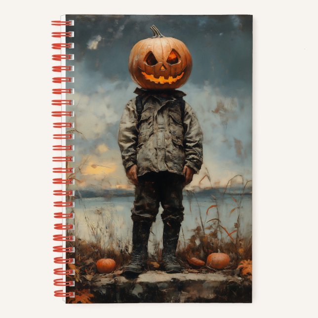 Cuaderno El mujeriego con cabeza de calabaza (Anverso)