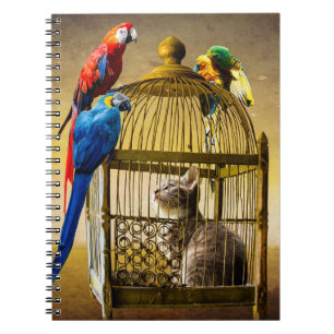 Cuaderno El mundo ascendente de la jaula dorada