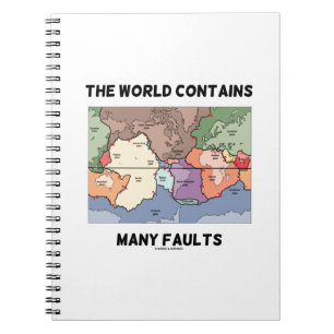 Cuaderno El mundo contiene muchas faltas (la tectónica de