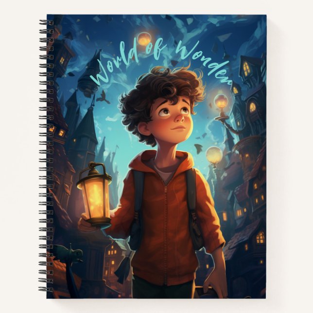 Cuaderno El mundo de las maravillas (Anverso)
