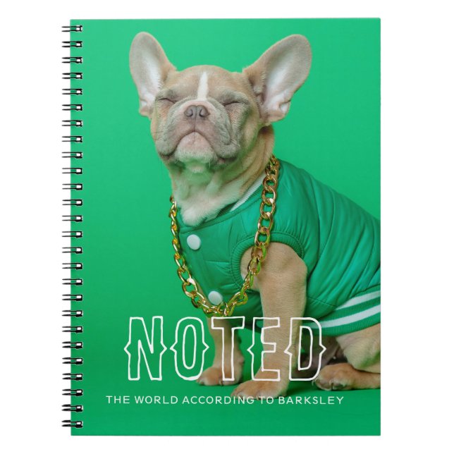 Cuaderno El Mundo Según El Portátil De Fotografía De Person (Frente)