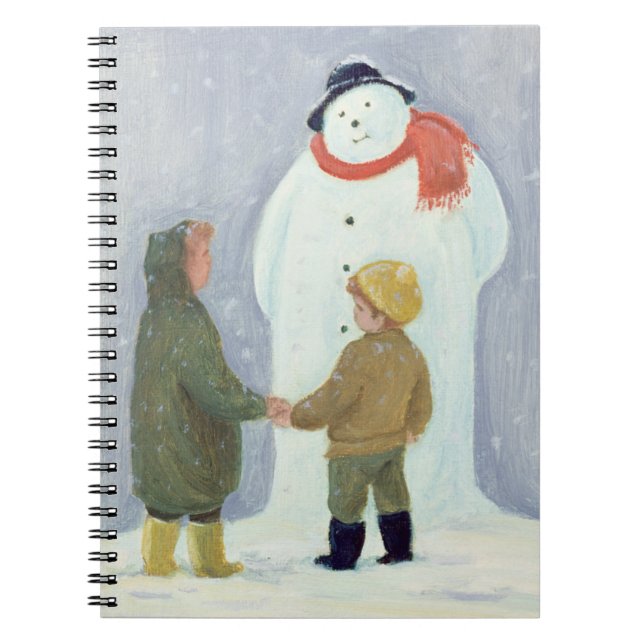 Cuaderno El muñeco de nieve (Frente)