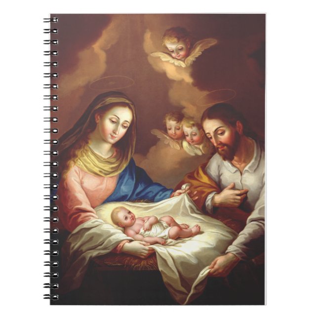 Cuaderno El nacimiento de Jesucristo (Frente)