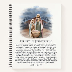 Cuaderno El nacimiento de Jesús predicho - Escena de la Nat
