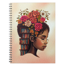 Cuaderno El negro es un lindo bloc de notas para lectores d